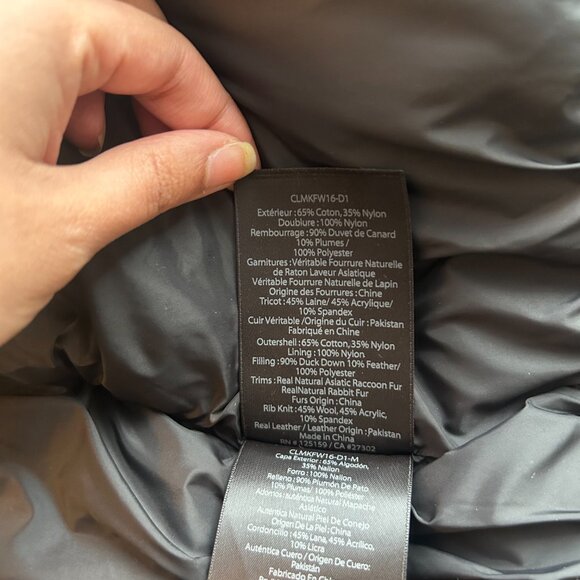 Mackage Dixon Winter Jacket (Navy) - Picture 8 of 8